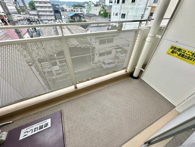 ダイアパレス姫路大手前通西のバルコニー