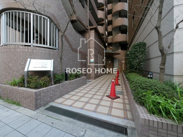 アメニティ江戸堀のエントランス