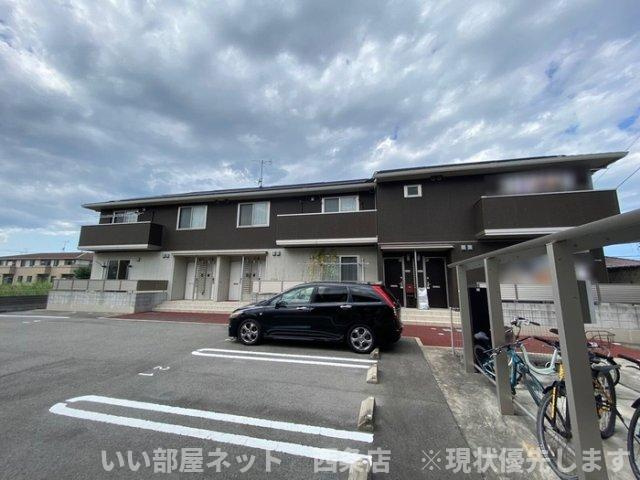 Lilac　B棟の駐車場