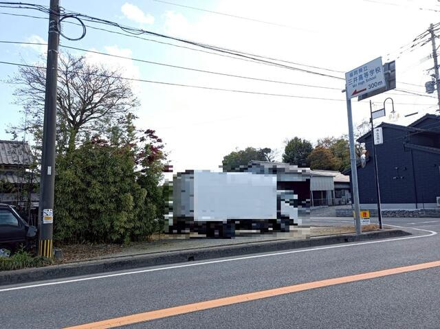小郡市上岩田　売り土地の外観