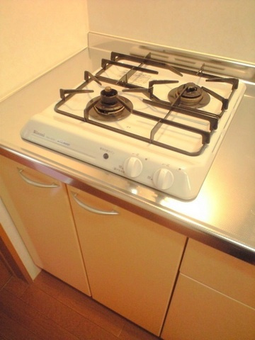 ファミール白楽のキッチン|ガス２口システムキッチン