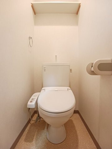 オリエンタル長田駅前のトイレ|落ち着いた色調のトイレです