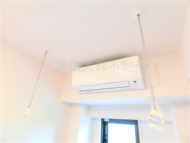 ラフィスタ蒲田南Ⅱの設備|エアコン　室内物干し