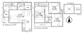 【間取り】 | 新座市石神2期　全1棟　1号棟 | 新座市石神2期　全1棟　1号棟