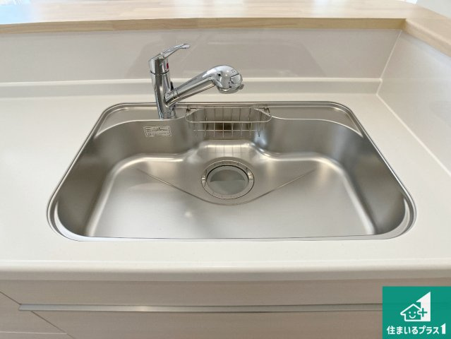 姫路市大津区天満　第6期　新築一戸建ての設備|広々としたシンクで食器洗いも楽々！
