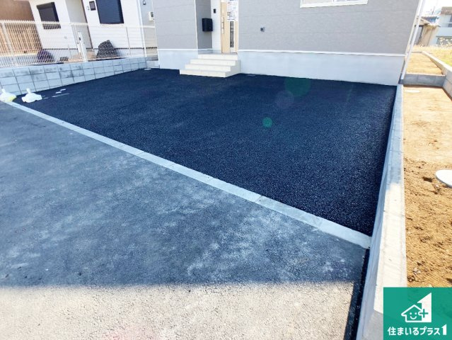 姫路市大津区天満　第6期　新築一戸建ての駐車場|駐車スペース！散水栓があるので、こまめに愛車を洗えます！