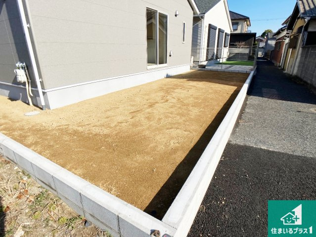 姫路市大津区天満　第6期　新築一戸建ての庭|日当り良好！洗濯物がすぐ乾きます！