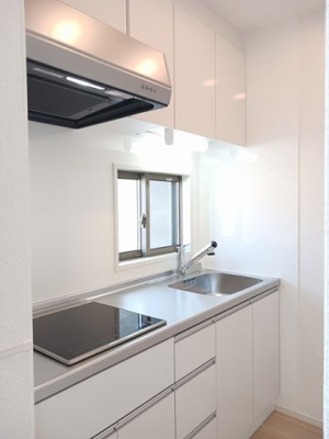 【キッチン】 | ルーベル北方Ⅳ | コンパクトなキッチンで掃除もラクラク