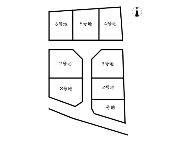 【区画図】 | 姫路市網干区浜田／8区画