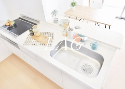 【キッチン】 | スカイプラザⅡ | キッチン（同一仕様・モデルルーム）です。