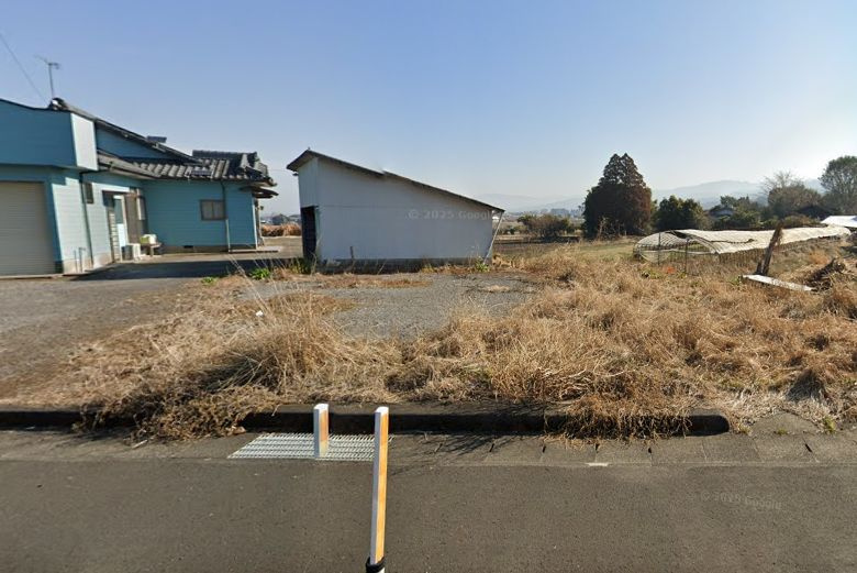 都城市安久町の売地の外観