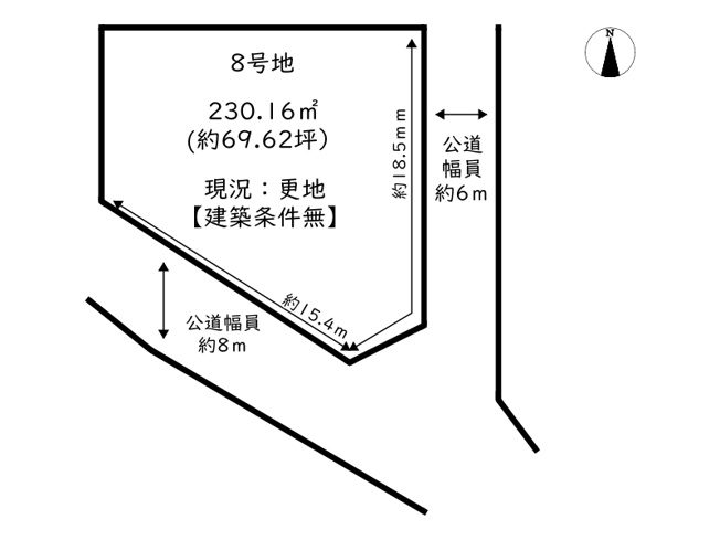 【土地図】 | 姫路市網干区浜田／8区画