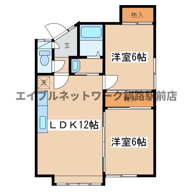 メゾンルミエールⅡの間取り