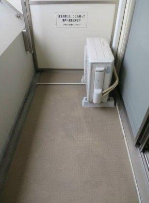 カスタリア志賀本通　名古屋市賃貸　仲介手数料無料のバルコニー|バルコニー