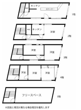Ｔｈｅ　Ｉｎｔｅｒｃｈａｎｇｅ　ＢＬＤｓの間取り