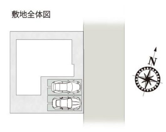 【区画図】 | 桶川市下日出谷第5期　クライン　新築戸建　全2棟　2号棟