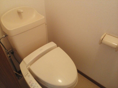 【トイレ】 | プラシード小坂Ｂ | ゆったりとした空間のトイレです