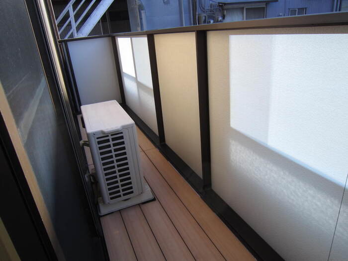 エクレール南のバルコニー