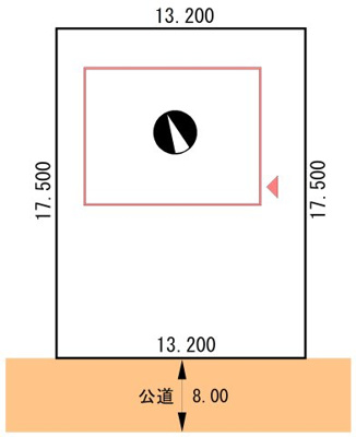 【区画図】 | 【商談中】昭和中央2丁目売家