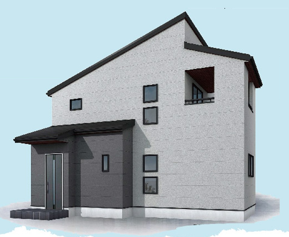 仲介手数料無料　LiveleGarden.S　所沢東狭山ケ丘第5期　全１棟の外観パース