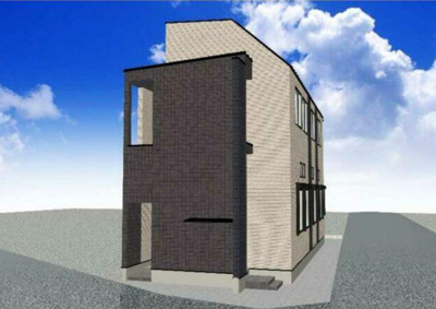 【エントランス】 | ハーモニーテラス若宮Ⅶ(ハーモニーテラスワカミヤセブン) | 完成予想パース