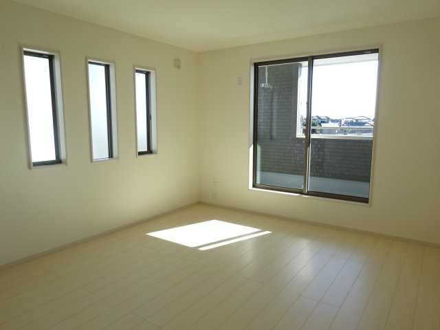 第２渋川市金井　新築戸建住宅　１号棟の洋室|２階洋室3です