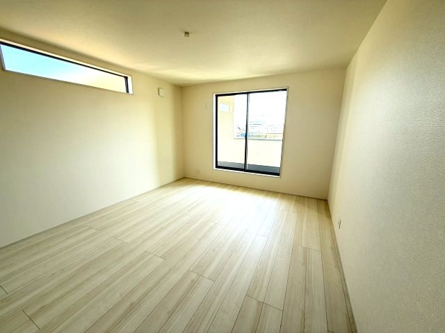 第２渋川市金井　新築戸建住宅　１号棟の洋室|２階洋室①です