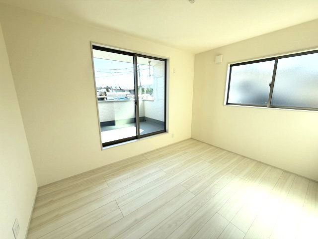 第２渋川市金井　新築戸建住宅　１号棟の洋室|２階洋室3です