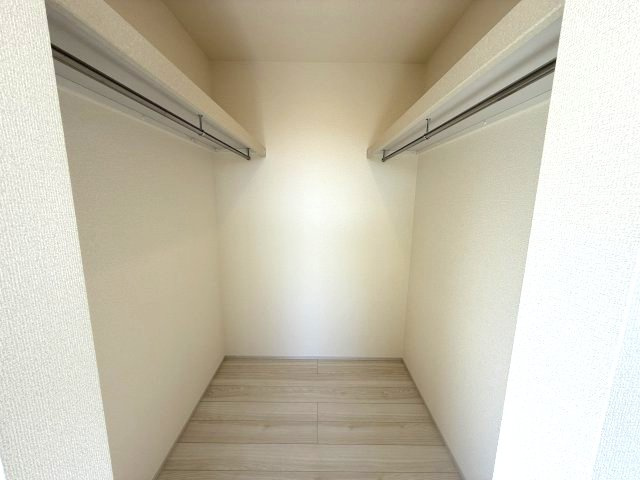 第２渋川市金井　新築戸建住宅　１号棟の収納|２階洋室3収納：ウォークインクローゼットです