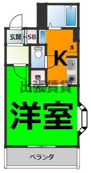 仲介手数料0円！！KOHWA　STARの間取り