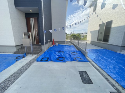 【駐車場】 | 沖縄市園田（全2棟）2号棟 | 2号棟　駐車2台完備♪