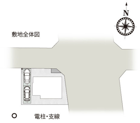【区画図】 | 桶川市上日出谷第13期　クライン　新築戸建　全2棟　1号棟