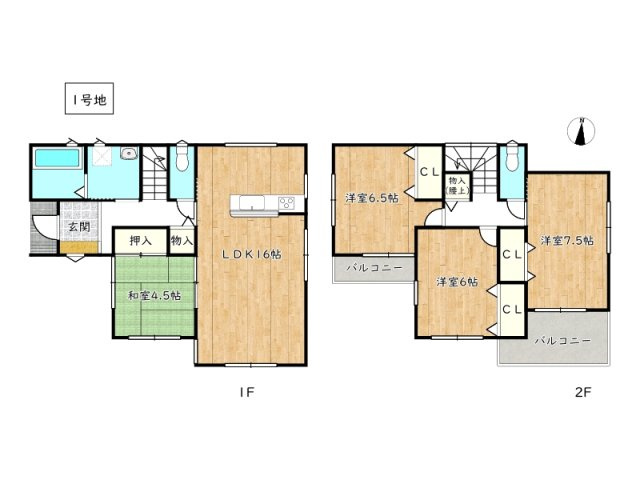 【間取り】 | 姫路市第2網干区坂上／全1棟
