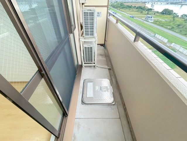 やまびこハイツPart2のバルコニー