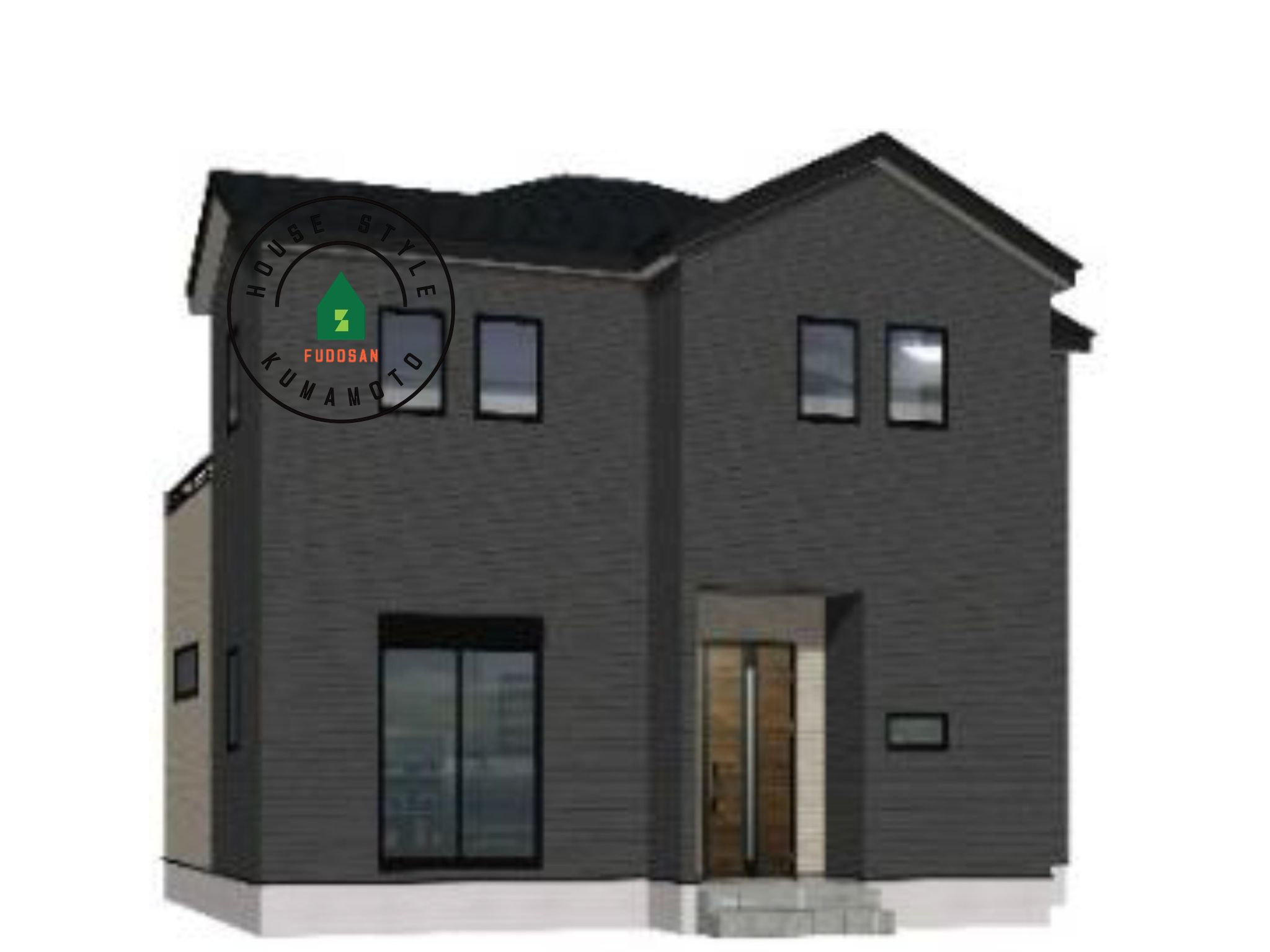 熊本市南区元三町1丁目第3-2棟（8号棟）　の完成予想図|外観も気になるポイント