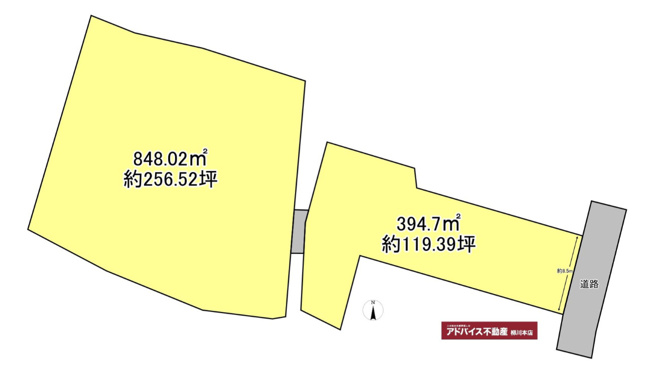 【区画図】 | 土地　柳川市　西浜武913-1