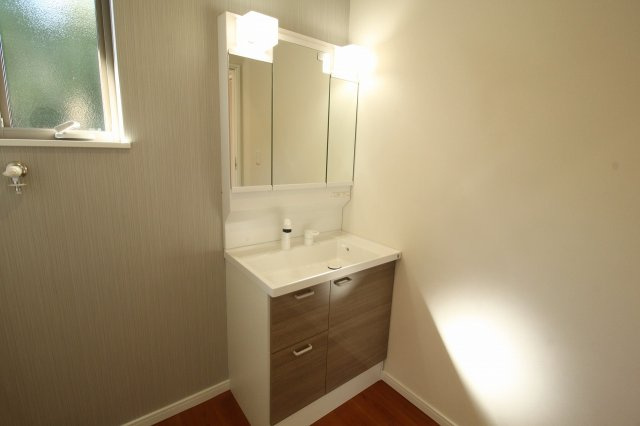 朝倉己　新築戸建　【2階リビング】の独立洗面台