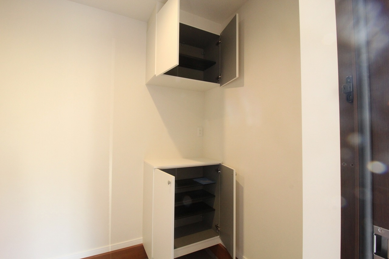 朝倉己　新築戸建　【2階リビング】の収納|玄関収納