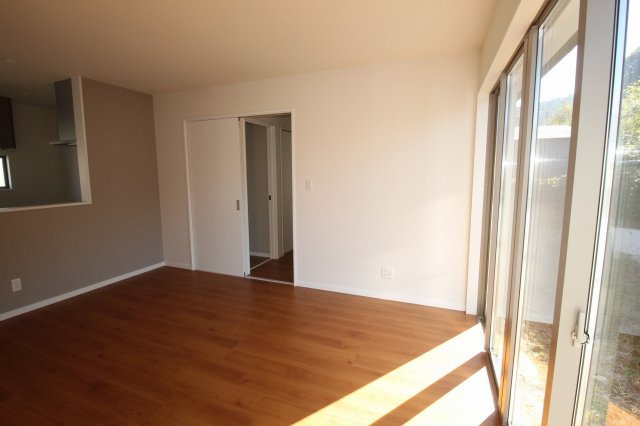 朝倉己　新築戸建　【2階リビング】の居間・リビング|2Ｆ　ＬＤＫ　14.0帖