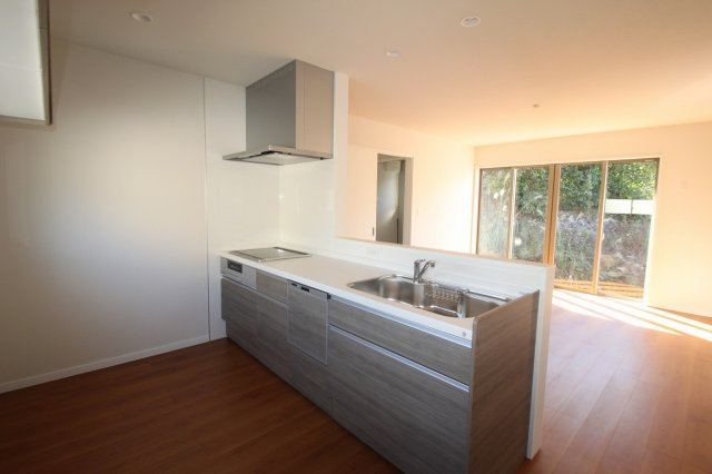 朝倉己　新築戸建　【2階リビング】のキッチン|システムキッチン