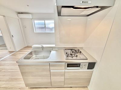 熊本市東区戸島７丁目のアパートのキッチン