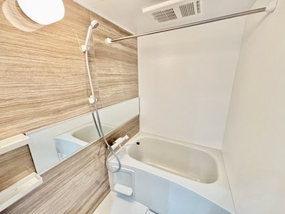 熊本市東区戸島７丁目のアパートの浴室