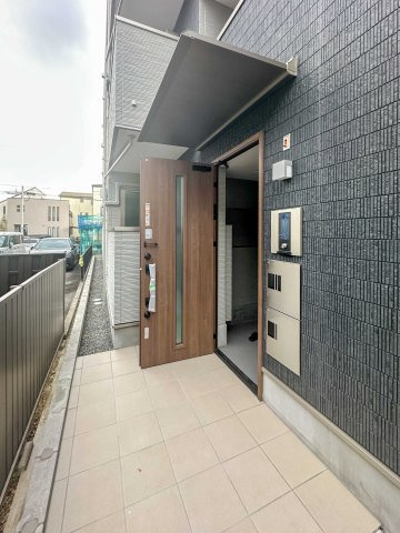 RUSCELLO笠寺のエントランス|ゆとりのあるエントランスです