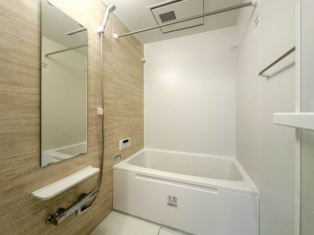 RUSCELLO笠寺の浴室|落ち着いた空間のお風呂です