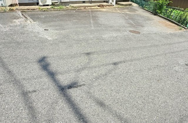 せせらぎと山のビスタの駐車場