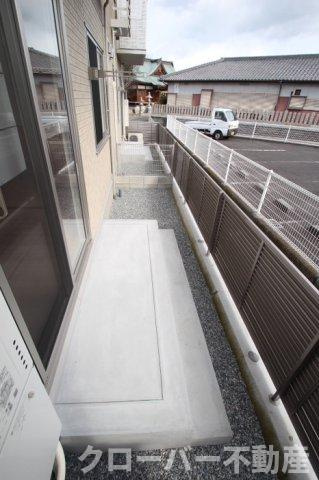 セジュール澄Ⅲ A棟のバルコニー|バルコニー
