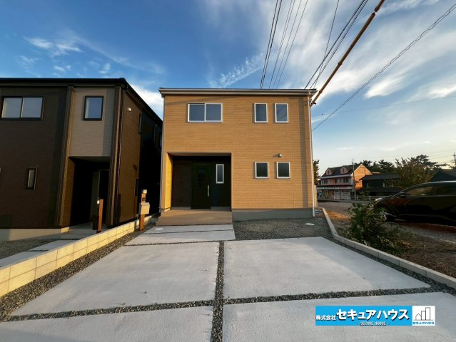 【今からご案内可能】知多市八幡字堀切 全３棟の外観|【3号棟外観】
◆完成済みです♪いつでもご案内可能です◎