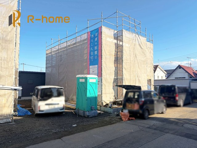 古河市小堤第3　新築戸建て　1号棟の外観|ご予約を頂ければ、『平日』はもちろん『早朝』や『夜間』もご見学可能です♪お気軽にお申し付けください♪