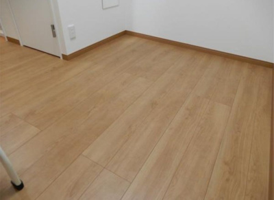 【居間・リビング】 | フェリスコサージュ | フローリングでお掃除ラクラク♪（同一仕様写真）