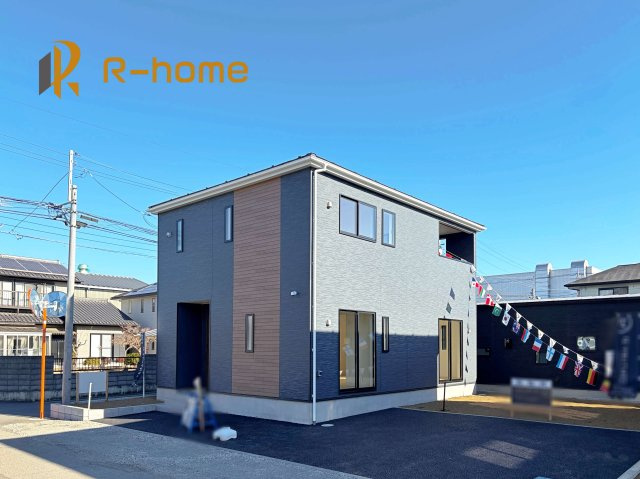 古河市小堤第3　新築戸建て　2号棟の外観|ご予約を頂ければ、『平日』はもちろん『早朝』や『夜間』もご見学可能です♪お気軽にお申し付けください♪